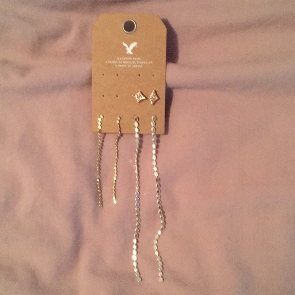 3 sets of American Eagle earrings!